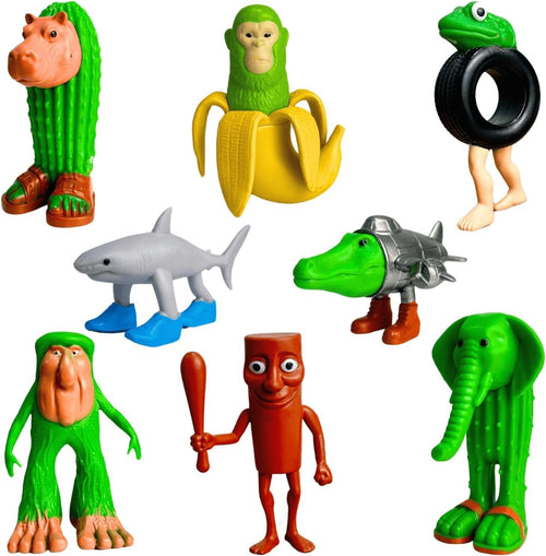 Brain Rot Tralalero Tralala Action Figure (8pcs)