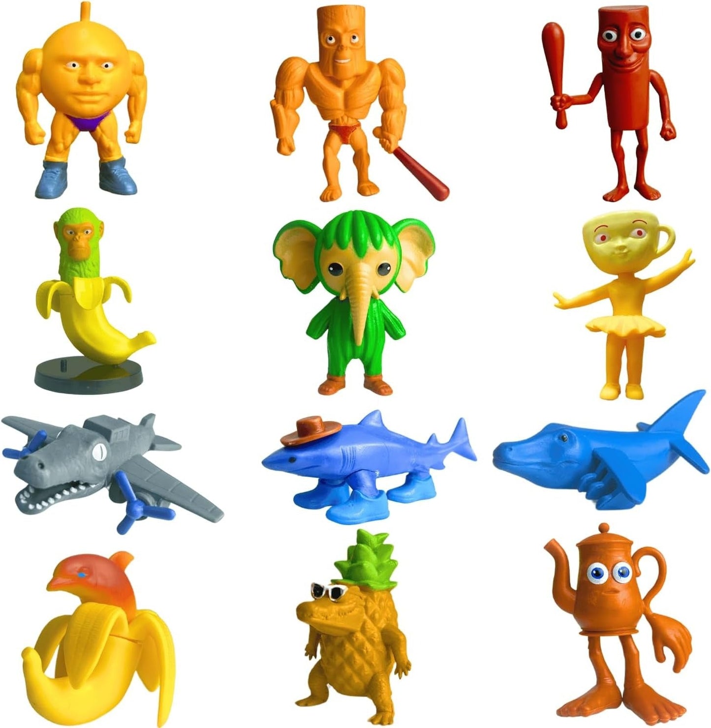 Brain Rot Tralalero Tralala Action Figure (8pcs)